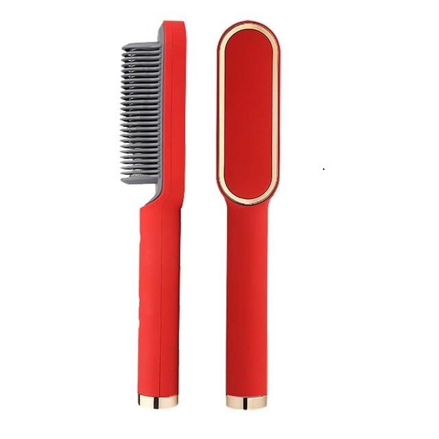 Heated Styling Comb Ceramic with Ionic Coating 5 Temperature Settings Professional Hair Styling Tool | Sansoti