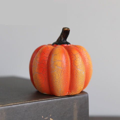 Halloween Pompoen Lantaarn met LED Kaars – Realistisch Flakkerend Licht Decoratie Herfst Sfeerlicht Binnen | Sansoti
