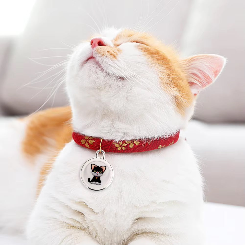 Traceur GPS pour chats avec localisation Bluetooth, étanche et compact, localisation de l'animal et sécurité | Sansoti