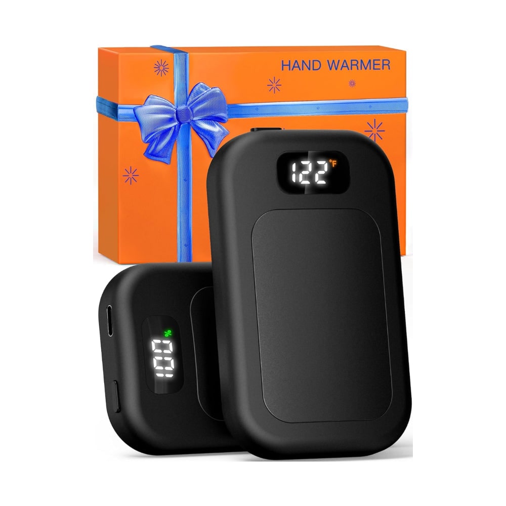 Oplaadbare Handwarmers met LED Display 3 Warmtestanden Powerbank Functie Wintercomfort Koude Handen Outdoor | Sansoti