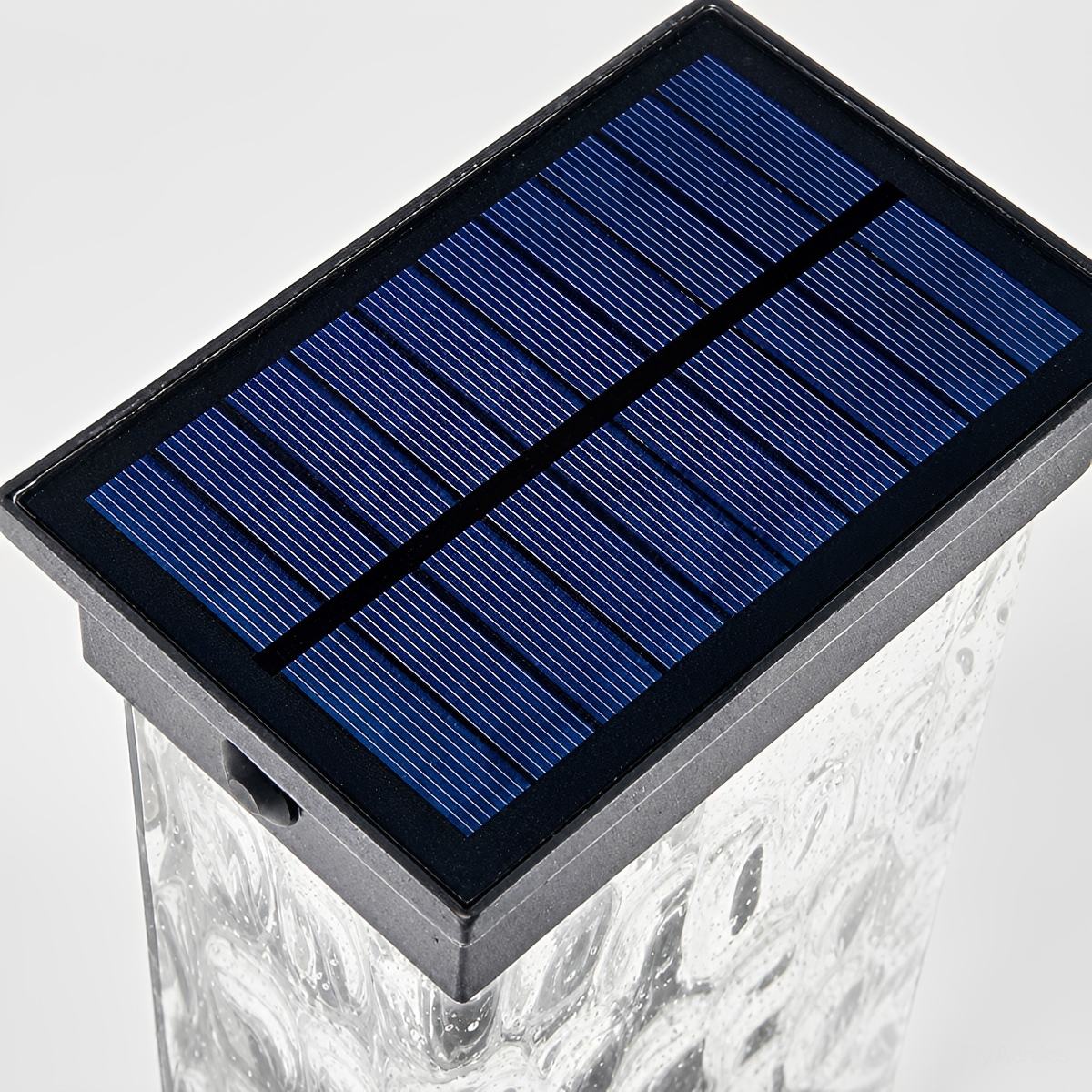 LED-Außenwandleuchte Watergolf aus schwarzem Aluminium, IP43, Garten, Veranda, Terrasse, Haustür, Fassade, Außenbeleuchtung | Sansoti