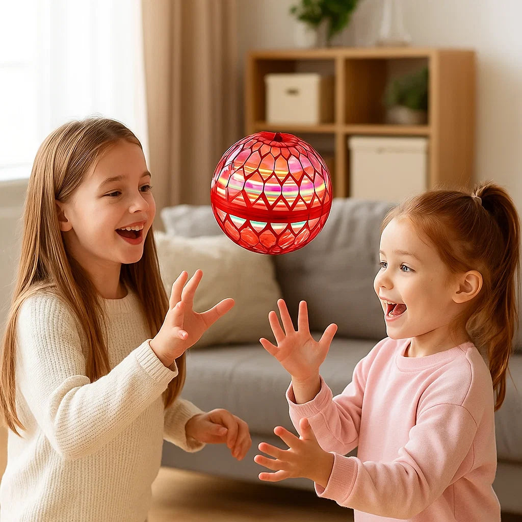 Floating Game Ball with LED Light – Flying Ball for Indoor and Outdoor | Sansoti