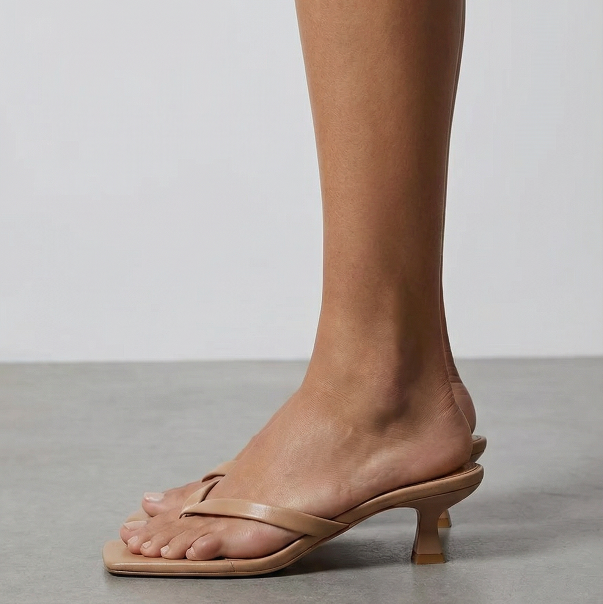 Sandalias de verano para mujer, de tacón bajo y punta abierta, cómodas, elegantes, informales y chic, con tiras, para la playa | Sansoti