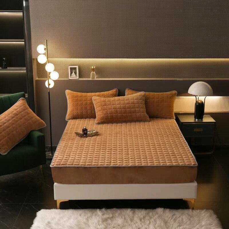 Fitted Sheet Cotton Elastic Ultra Soft Breathable Mattress Protector | Sansoti