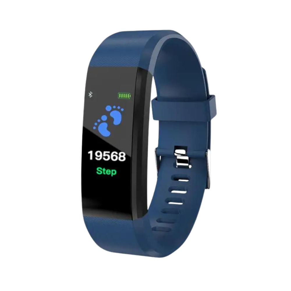 Digital Wristwatch with Heart Rate Monitor Pedometer and Health Tracking for Seniors Active Lifestyle | Sansoti