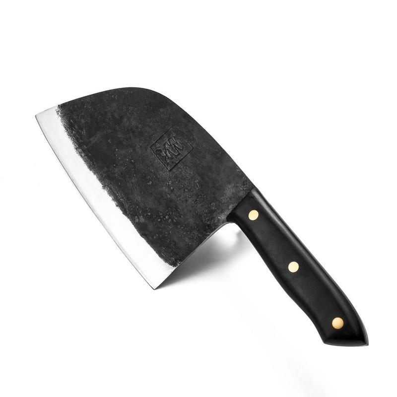 Chef's knife 17cm blade Stainless steel Ergonomic handle Chop Slice Mince Kitchen knife Multifunctional | Sansoti