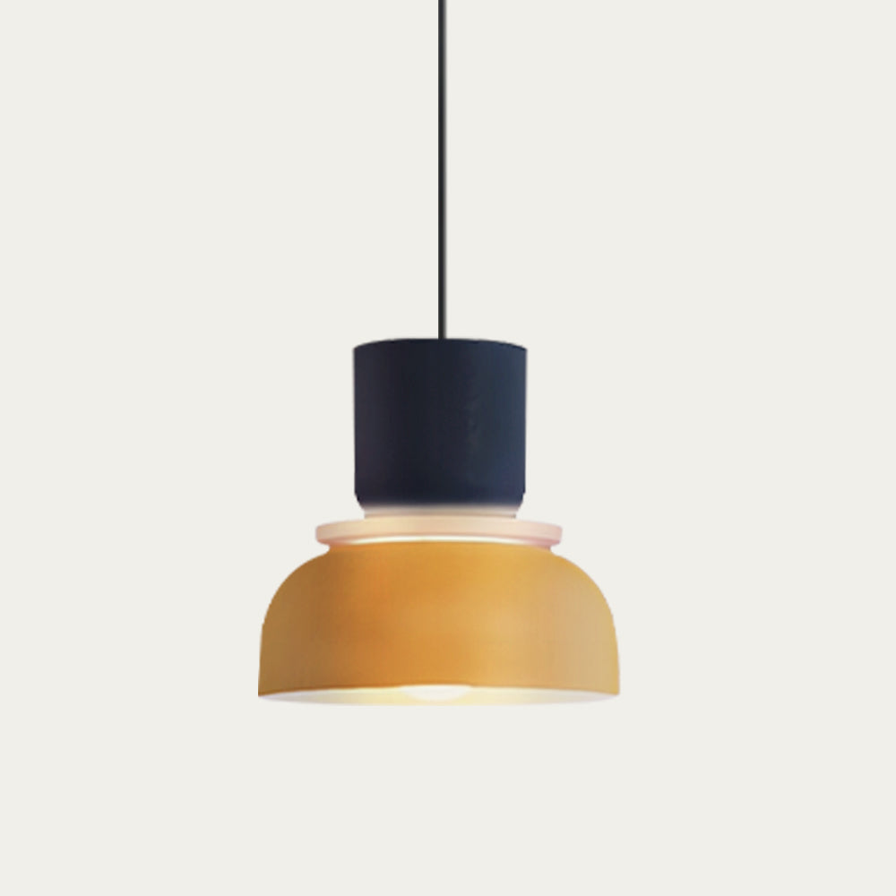 Suspension acrylique Bloc de couleur Macaron Scandinave Nordique E27 18-29cm Pastel Salon Salle à manger | Sansoti