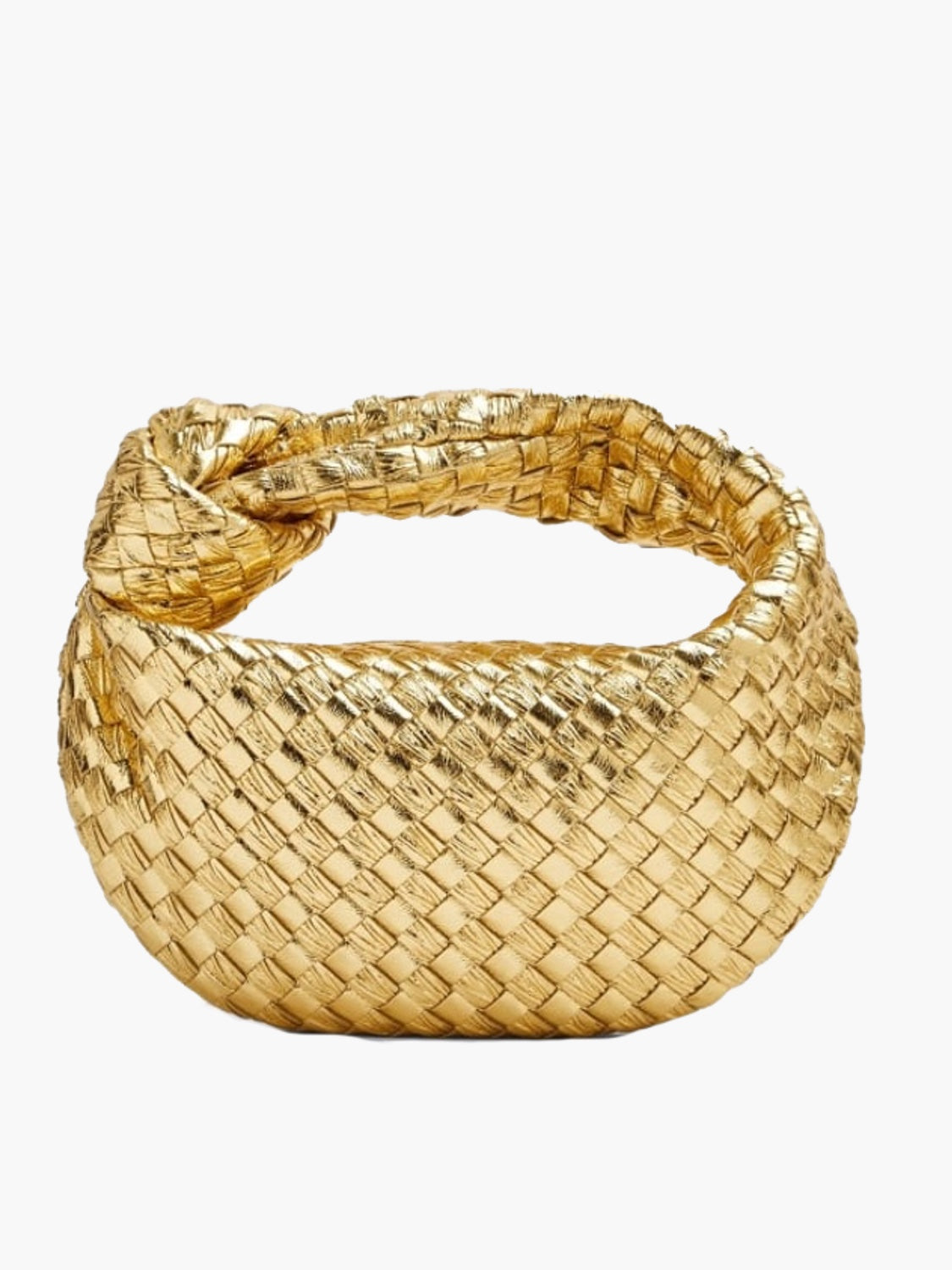 Gevlochten Mini Handtas Rotan met Schouderriem Compact Formaat Dames Accessoire voor Uitjes Vakantie | Sansoti