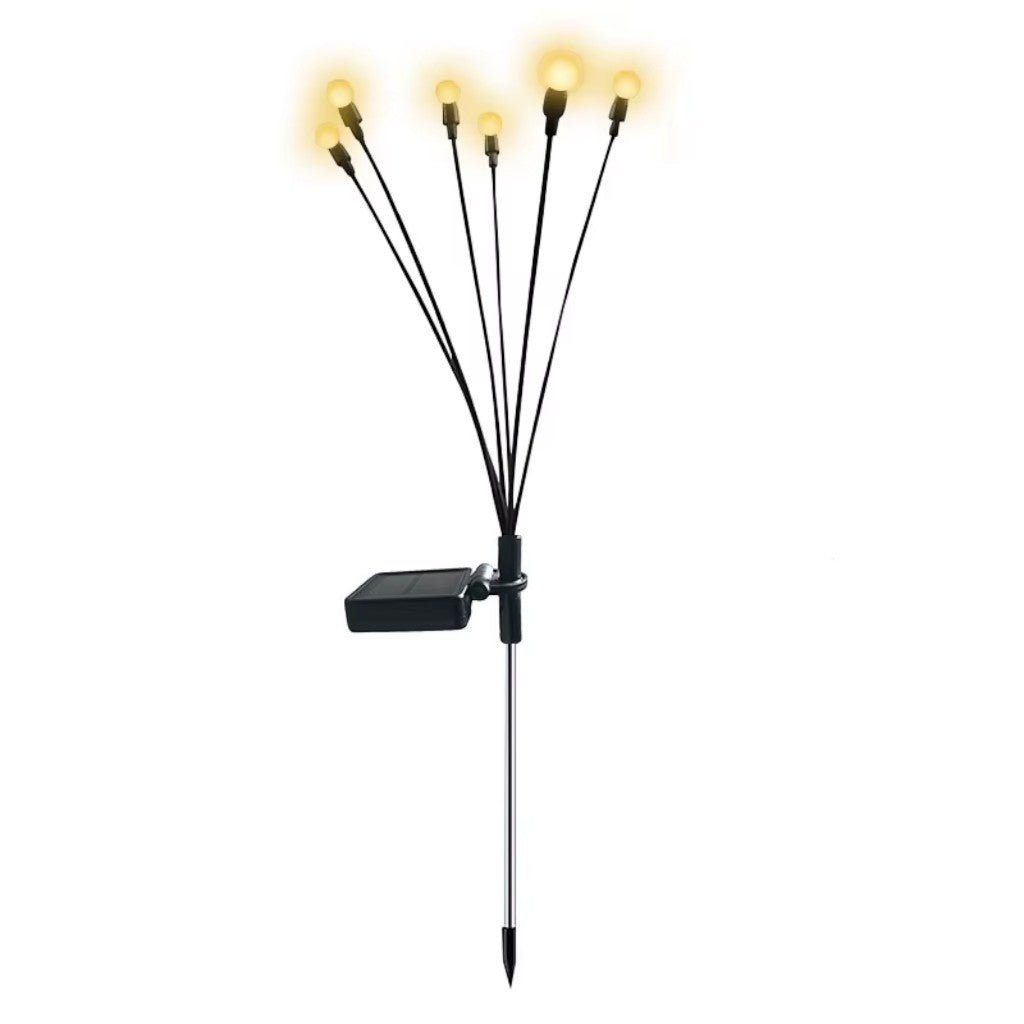 Solar-Powered Garden Lights with Moving LED Branches, IP65 Waterproof, 6–10 LEDs, Firefly Effect, Outdoor | Sansoti