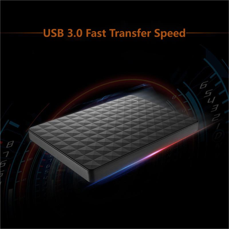 10TB ultracienki przenośny dysk twardy – lekki, ultraszybki USB 3.0, duża pojemność – EasySafe