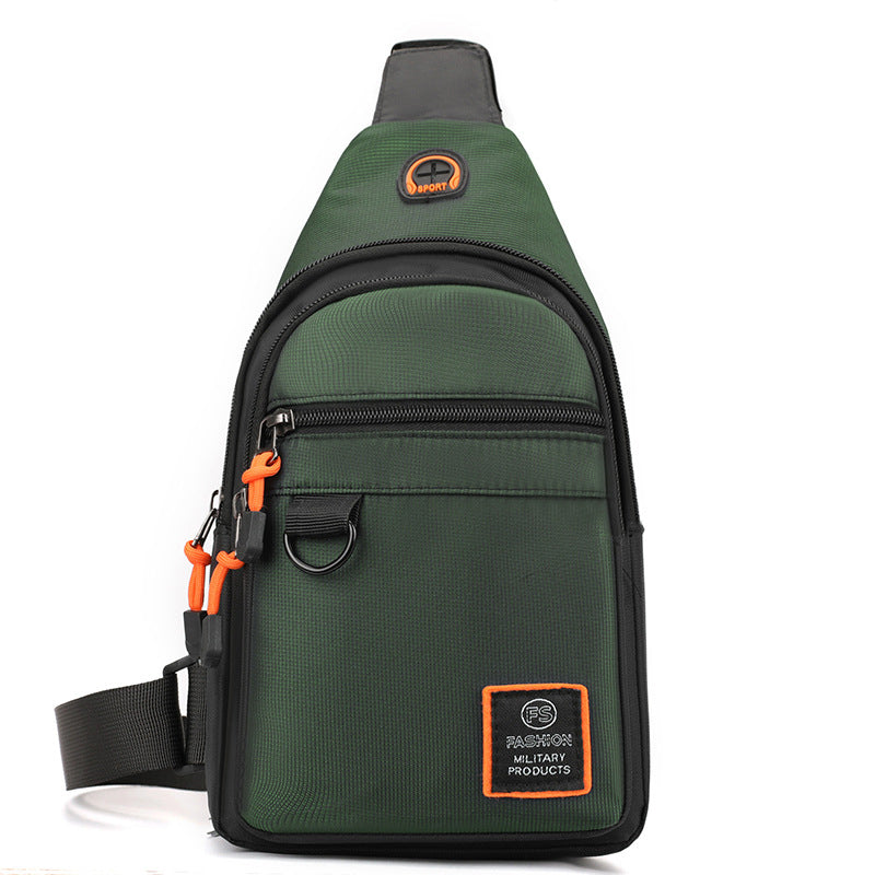 Waterproof Shoulder Bag with Multiple Compartments Headphone Port and Adjustable Strap for Everyday Use | Sansoti