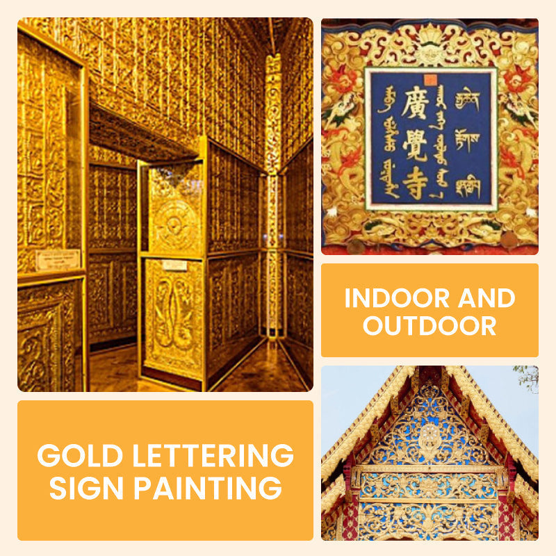 Metallic Gold & Silver Paint Finish 200g Water-Based for Décor Furniture Walls DIY Projects Home | Sansoti