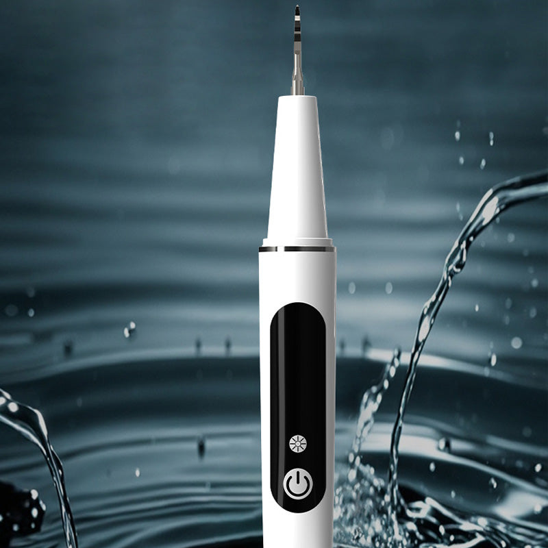 Ultrasonic Tooth Cleaner with LED Lighting for At-Home Dental Care Electric Tartar Remover | Sansoti
