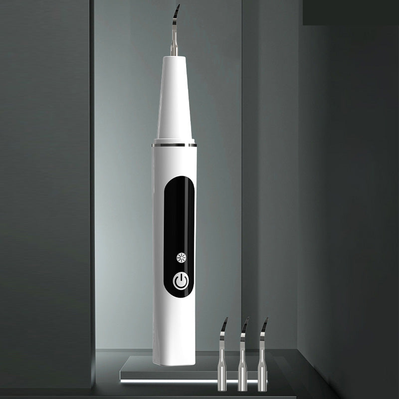 Ultrasonic Tooth Cleaner with LED Lighting for At-Home Dental Care Electric Tartar Remover | Sansoti