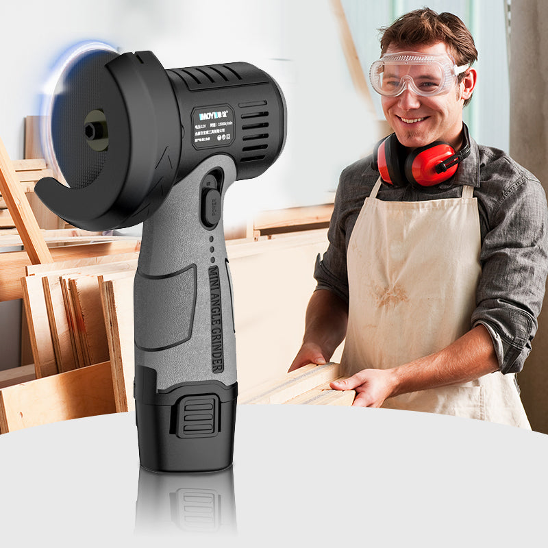 Mini Angle Grinder Wireless 12V 400W 15000RPM Metal Cutting Grinding | Sansoti