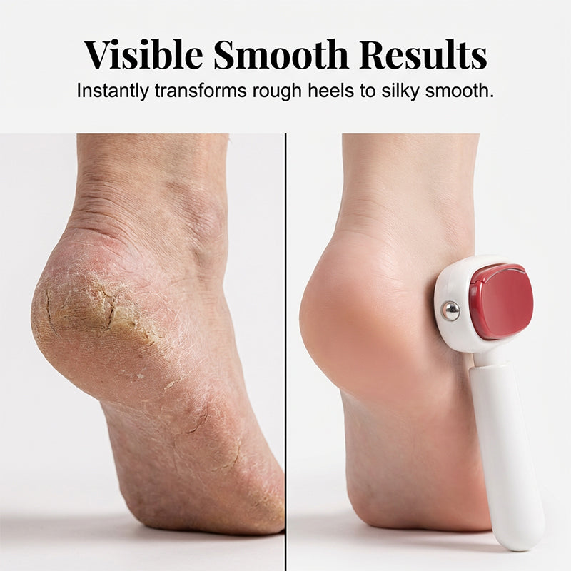 Dubbelzijdige Voetenrasp Rvs voor Eelt en Ruwe Hielen Thuis Pedicure Behandeling Professionele Voetenverzorging | Sansoti