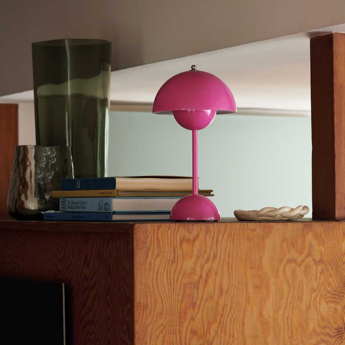 Lampe de table champignon LED USB rechargeable sans fil chevet bureau lumière d'ambiance intérieur | Sansoti