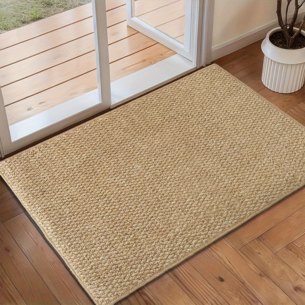 Washable Doormat with Non-Slip Underside for Hallway Entrance Floor Protection Clean Shoes Safe Household Interior | Sansoti