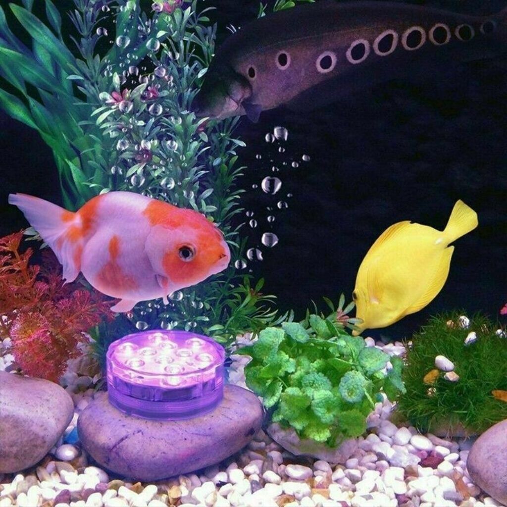 Underwater LED Pool Light RGB with Remote Control, 13 Colors, Waterproof IP68 Decorative Lighting | Sansoti