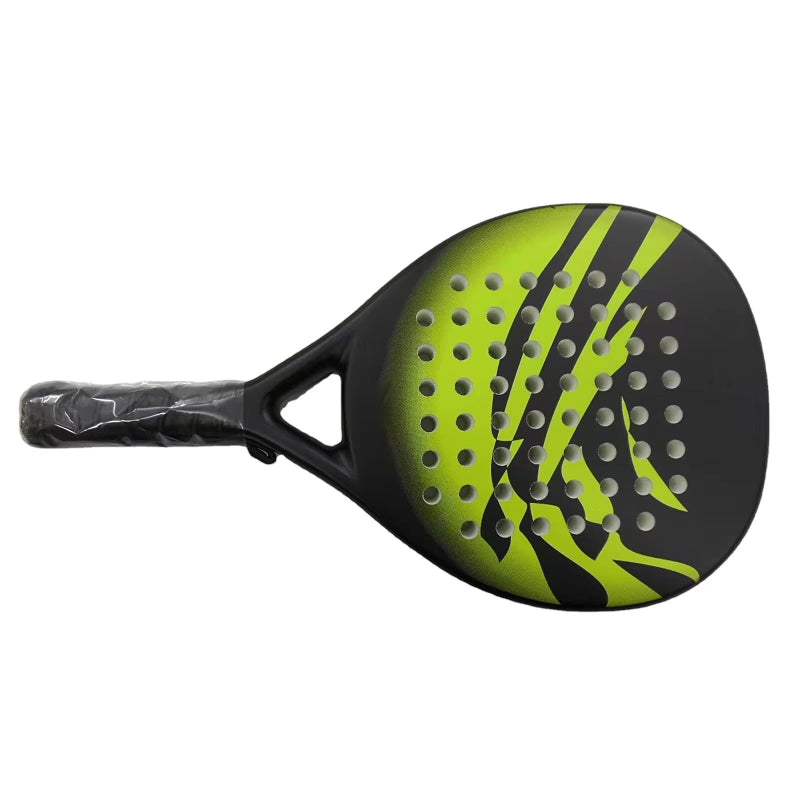 Carbon Fiber Padel Racket for Beginners Lightweight 365g EVA Foam Core Outdoor Training Tennis Sport | Sansoti