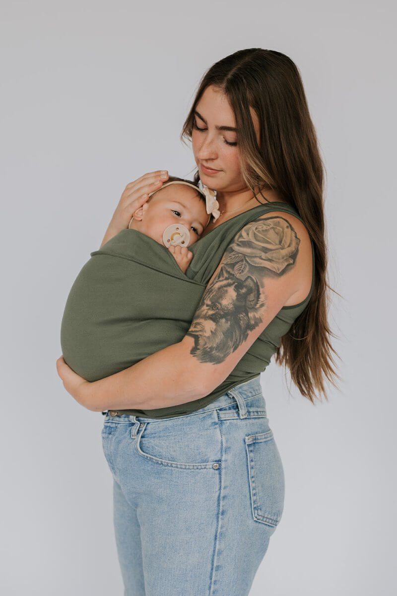 Draagshirt Baby 0-12 Maanden Katoenen T-shirt met Geïntegreerde Draagfunctie Handsfree Dragen Comfortabel | Sansoti