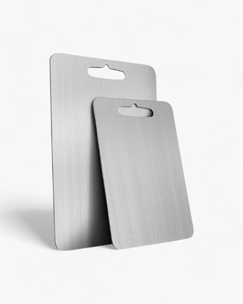 Planche à découper en acier inoxydable 100% 201 pour usage hygiénique et durable en cuisine | Sansoti simplicité professionnelle dans votre cuisine