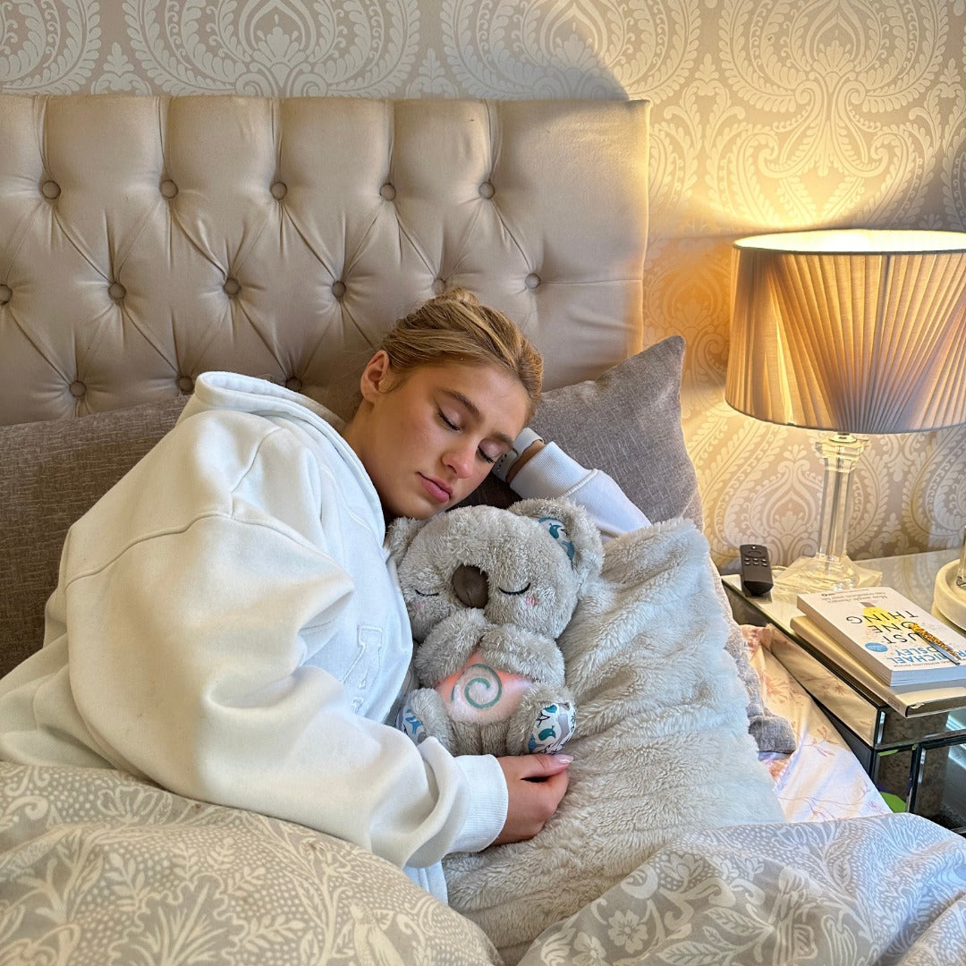 Koala Breathing Toy with Night Light and Sleep Guidance for Calm and Relaxation | Sansoti
