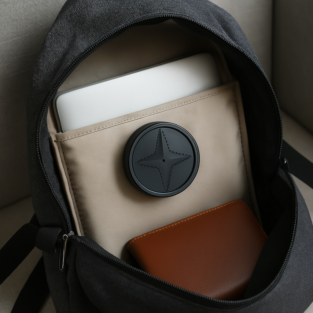 GPS Tracker with Magnet - Real-Time Location Tracker for Car, Pet, Luggage - Rechargeable | Sansoti