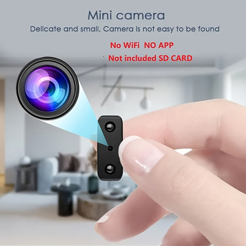 Compact Full HD security camera with night vision and motion detection for safe living, indoors and outdoors | Sansoti