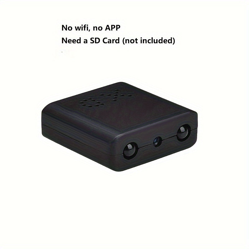 Compact Full HD security camera with night vision and motion detection for safe living, indoors and outdoors | Sansoti