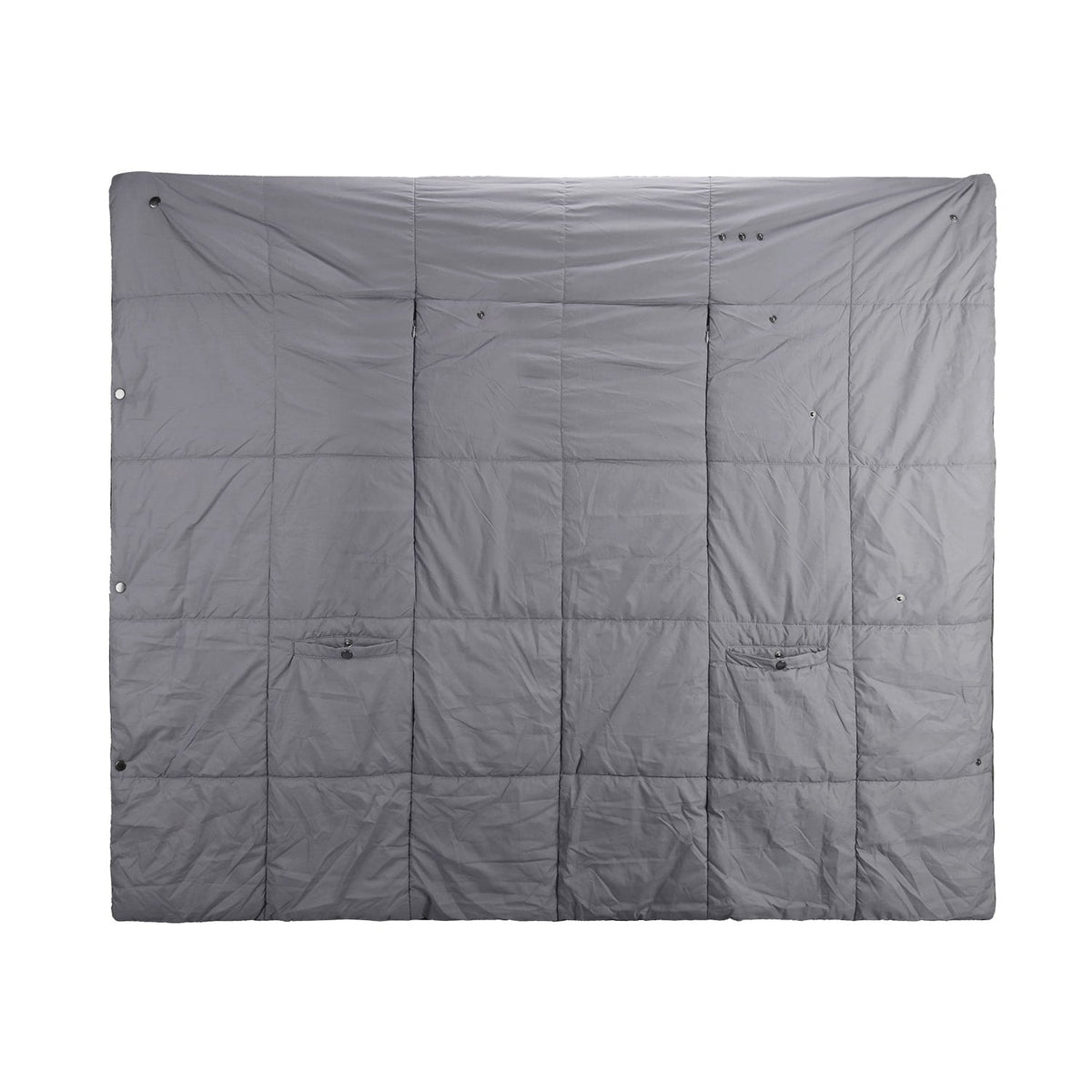 USB heated wrap blanket with zippered pockets, 6 heat zones, portable for home, work, travel, and relaxation | Sansoti