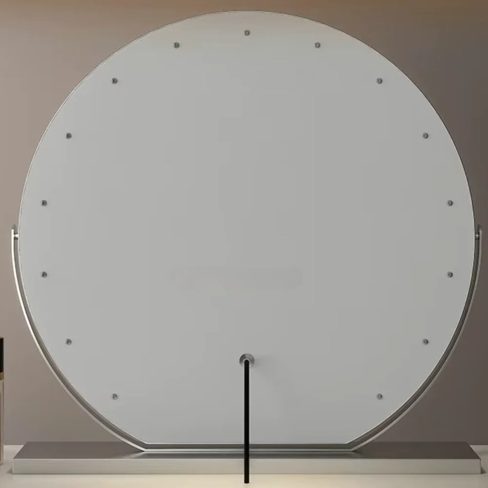 Make-up Mirror with 15x Magnification, LED Lighting, 360° Rotation, Touch Control, Dimmable Desk Vanity | Sansoti