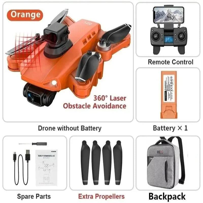 Drone with Camera – Professional Camera Drone with 8K Dual Camera, GPS and Brushless Motors | Sansoti
