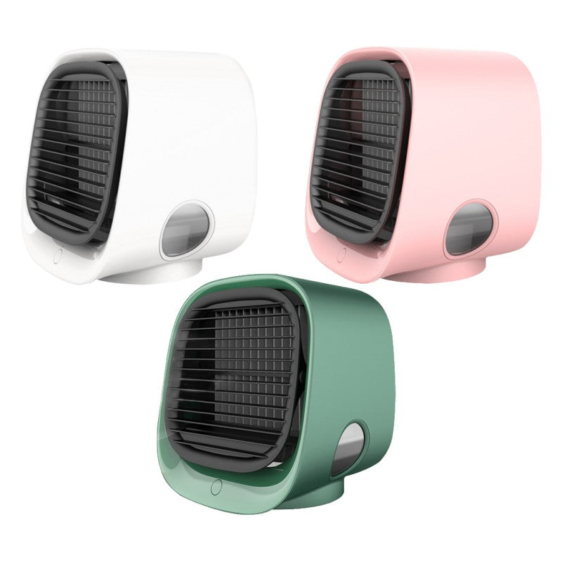 Aire acondicionado compacto con refrigerador de aire y humidificador para dormitorio y oficina, con conexión USB | Sansoti