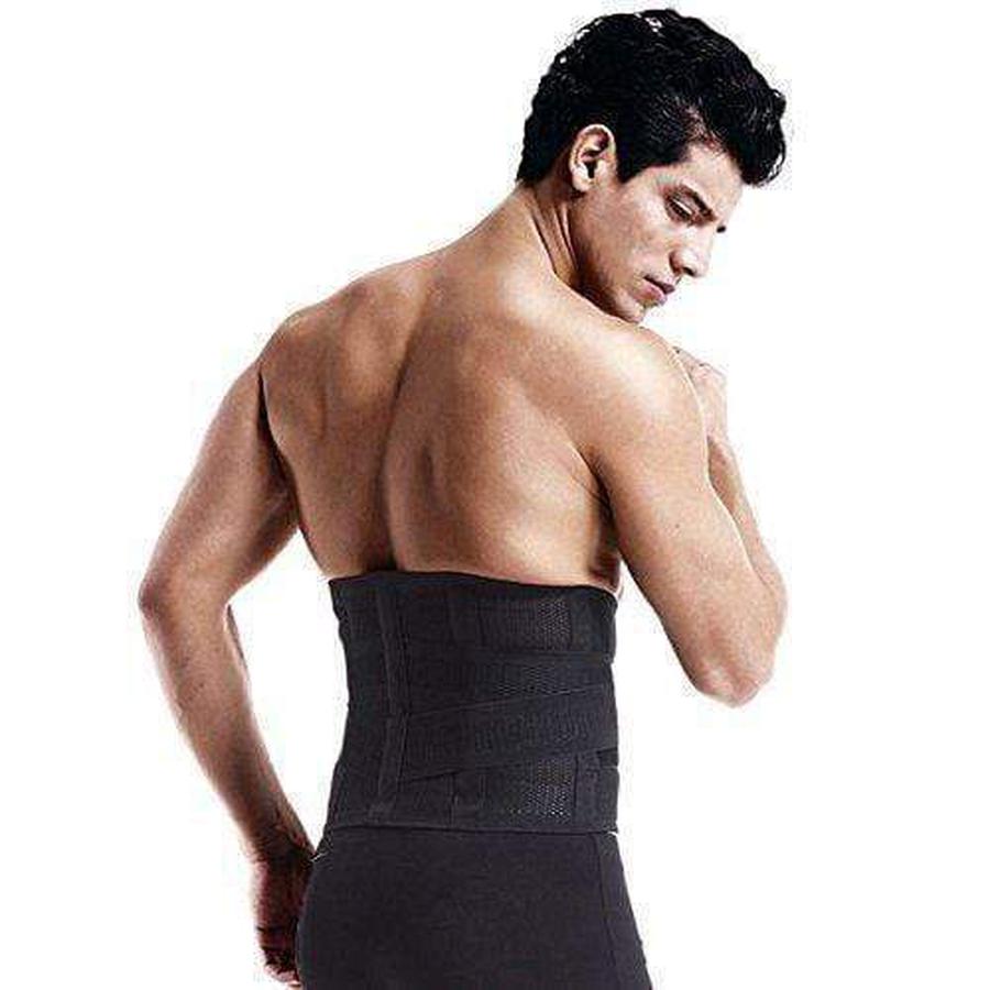 Bande abdominale renforçant la taille pour hommes – Bande favorisant la transpiration et la combustion des graisses pour le sport et l’exercice | Sansoti