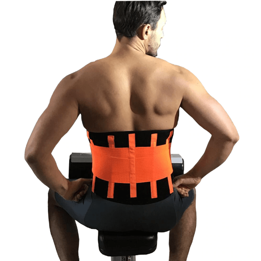 Bande abdominale renforçant la taille pour hommes – Bande favorisant la transpiration et la combustion des graisses pour le sport et l’exercice | Sansoti