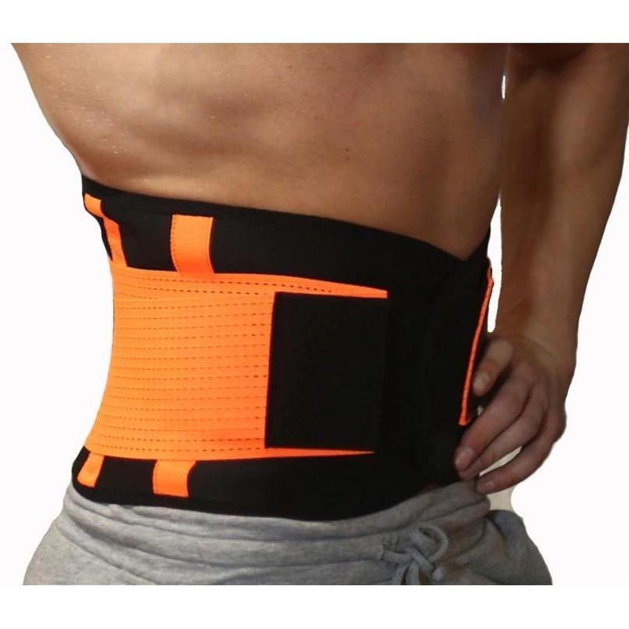 Bande abdominale renforçant la taille pour hommes – Bande favorisant la transpiration et la combustion des graisses pour le sport et l’exercice | Sansoti