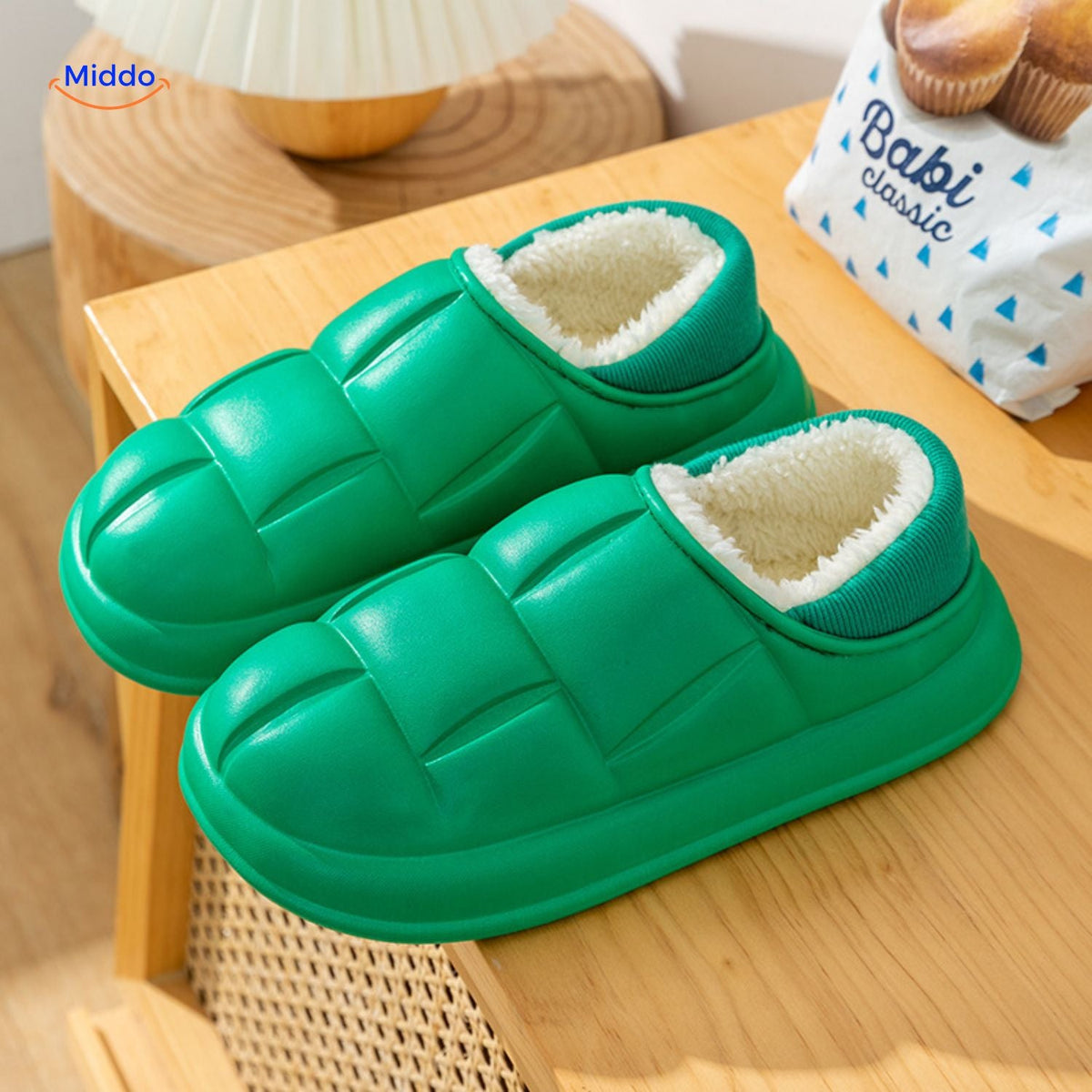 Unisex House Slippers EVA Non-Slip Removable Lining Warm Indoor Outdoor Comfort Slippers for Home | Sansoti