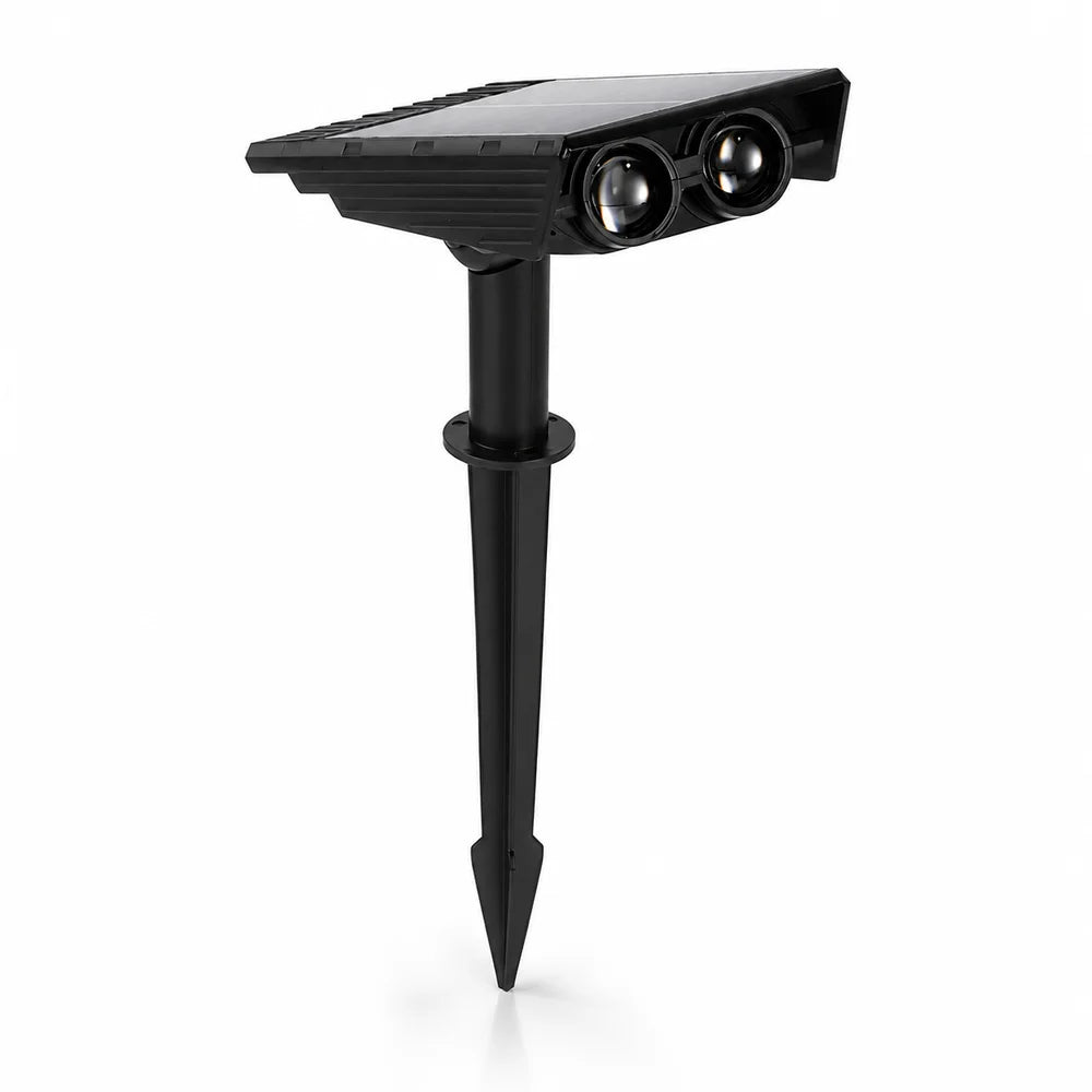 Solar-Powered Garden Spotlights LED Set with Adjustable Lens, IP65 Waterproof Outdoor Lighting for Garden, Lawn, and Patio | Sansoti