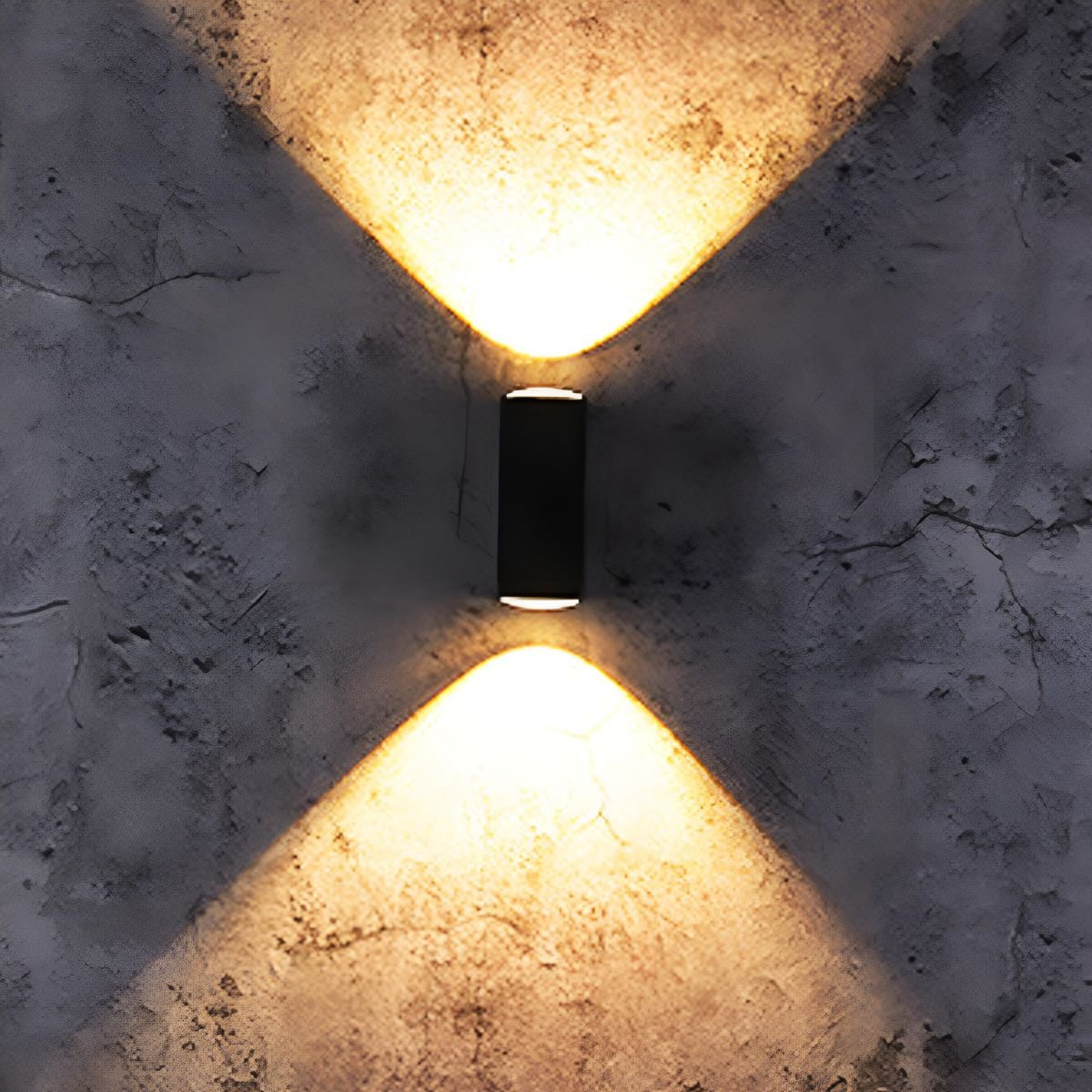 Outdoor wall light LED Up Down Black IP65 Waterproof Facade Terrace Veranda Garden Lighting Outdoor Lighting | Sansoti