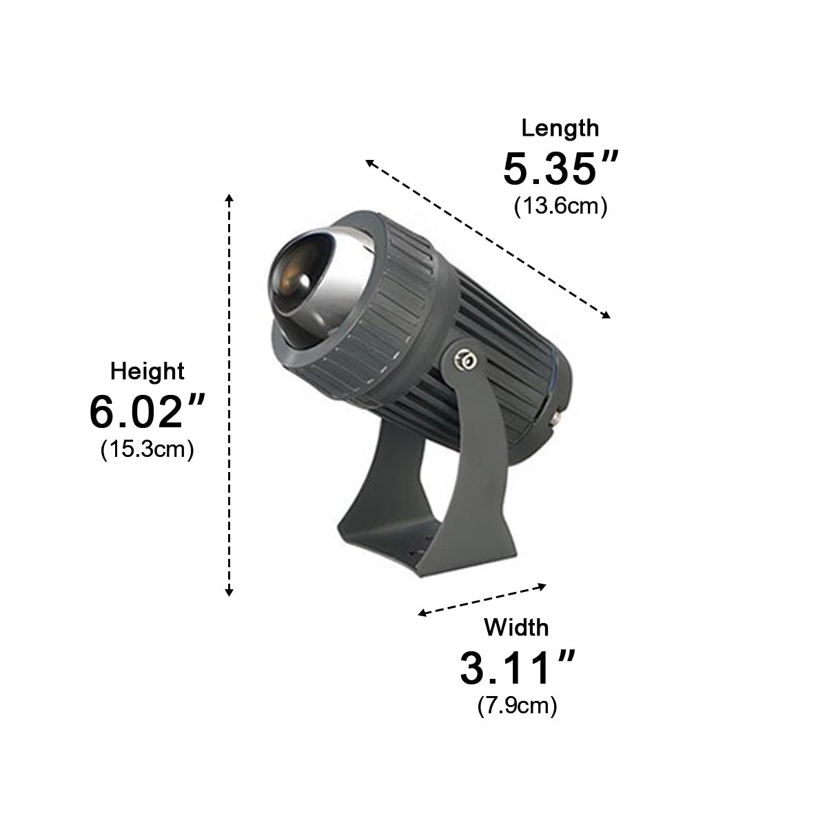 LED Facade Lighting IP67 with Adjustable Power and Color Temperature for Architectural Outdoor Lighting | Sansoti