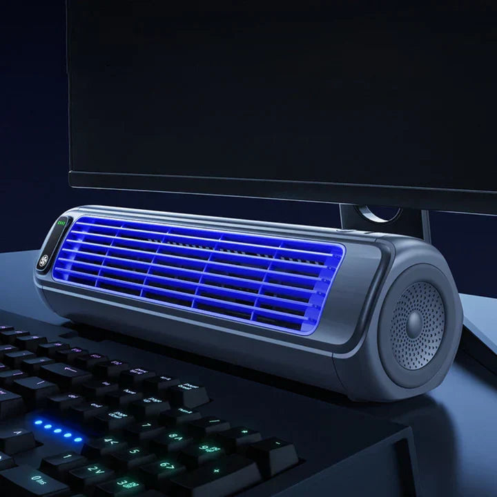 Portable Rechargeable Cordless Air Cooler Personal Cooling for Desk Bedroom and Home Use | Sansoti
