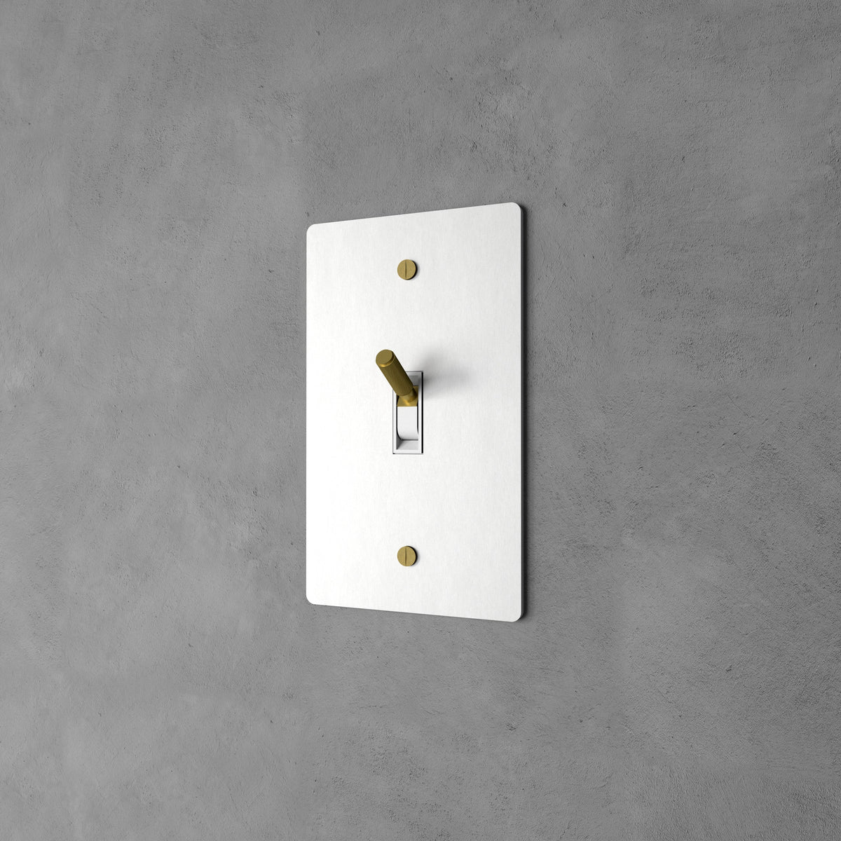 Luxuriöser Messing-Kippschalter mit minimalistischem Design und hochwertiger Verarbeitung | Sansoti