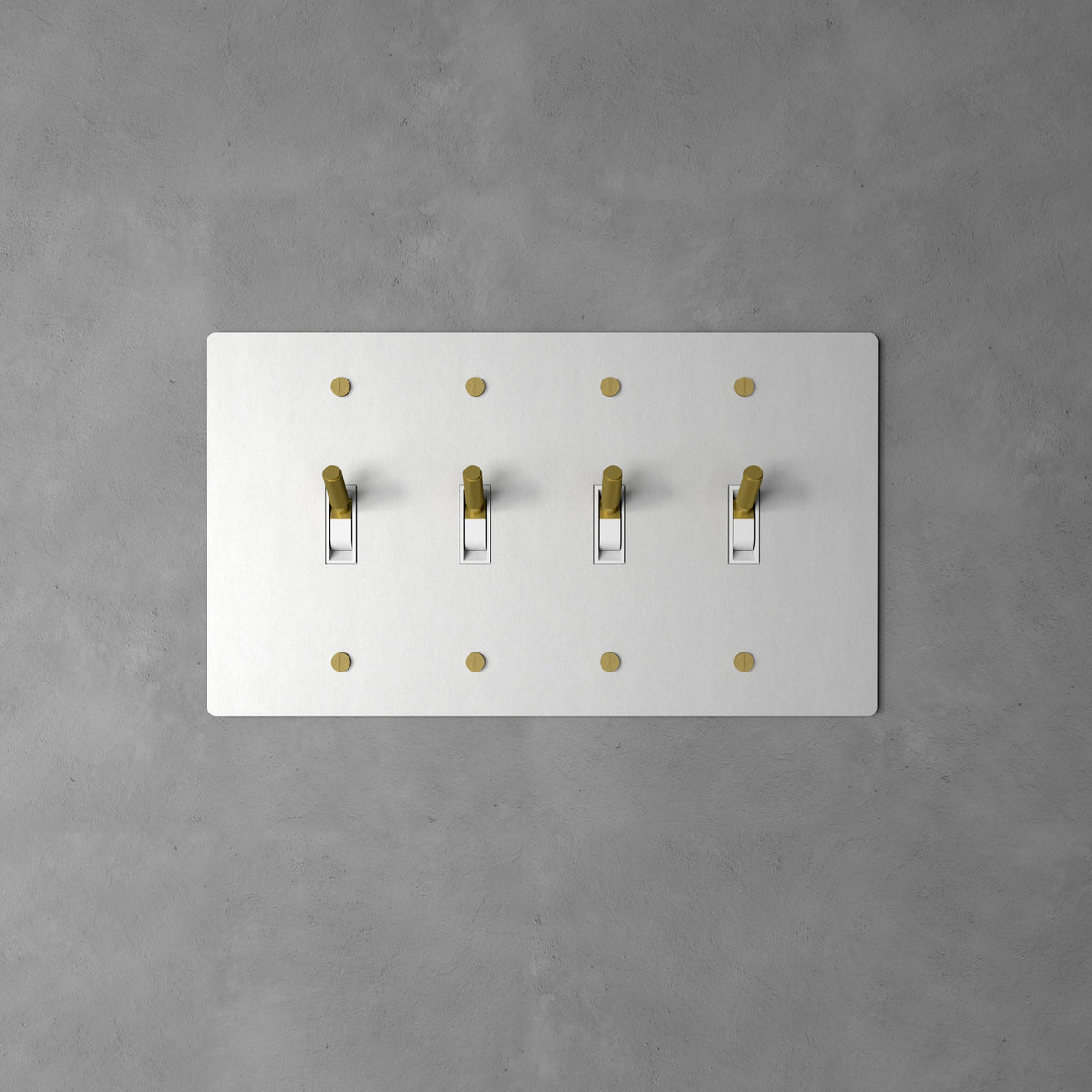Luxuriöser Messing-Kippschalter mit minimalistischem Design und hochwertiger Verarbeitung | Sansoti