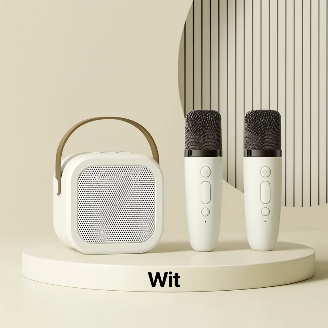 Wireless Children's Microphone with Bluetooth Speaker for Singing, Karaoke, Home Parties, and Playing Music for Children | Sansoti