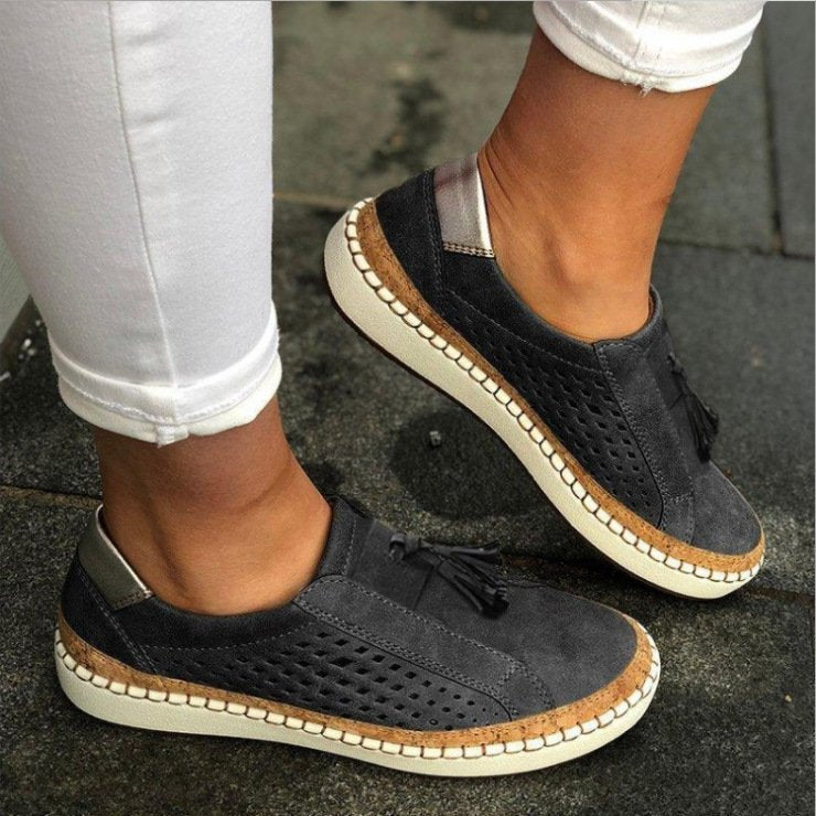 Dames Slippers Orthopedisch Voetbed Zwart Groen Rood Blauw Ademend Antislip Comfort Casual Thuisschoenen | Sansoti