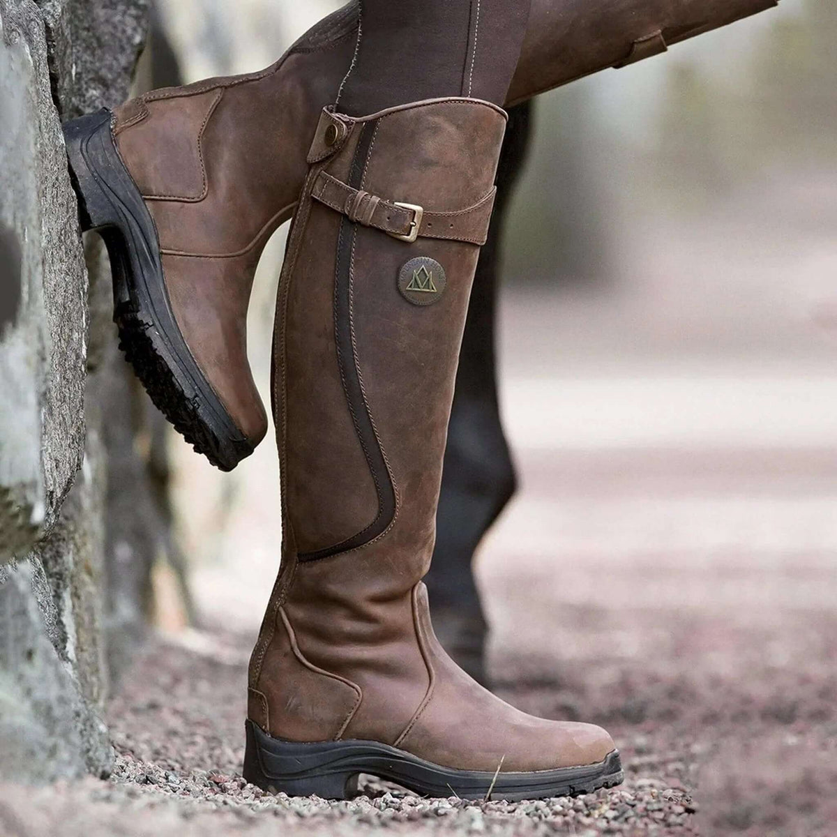 Waterproof Women's Knee-High Winter Boots Lined Riding Boots Non-Slip Sole Warm Insulation Winter | Sansoti
