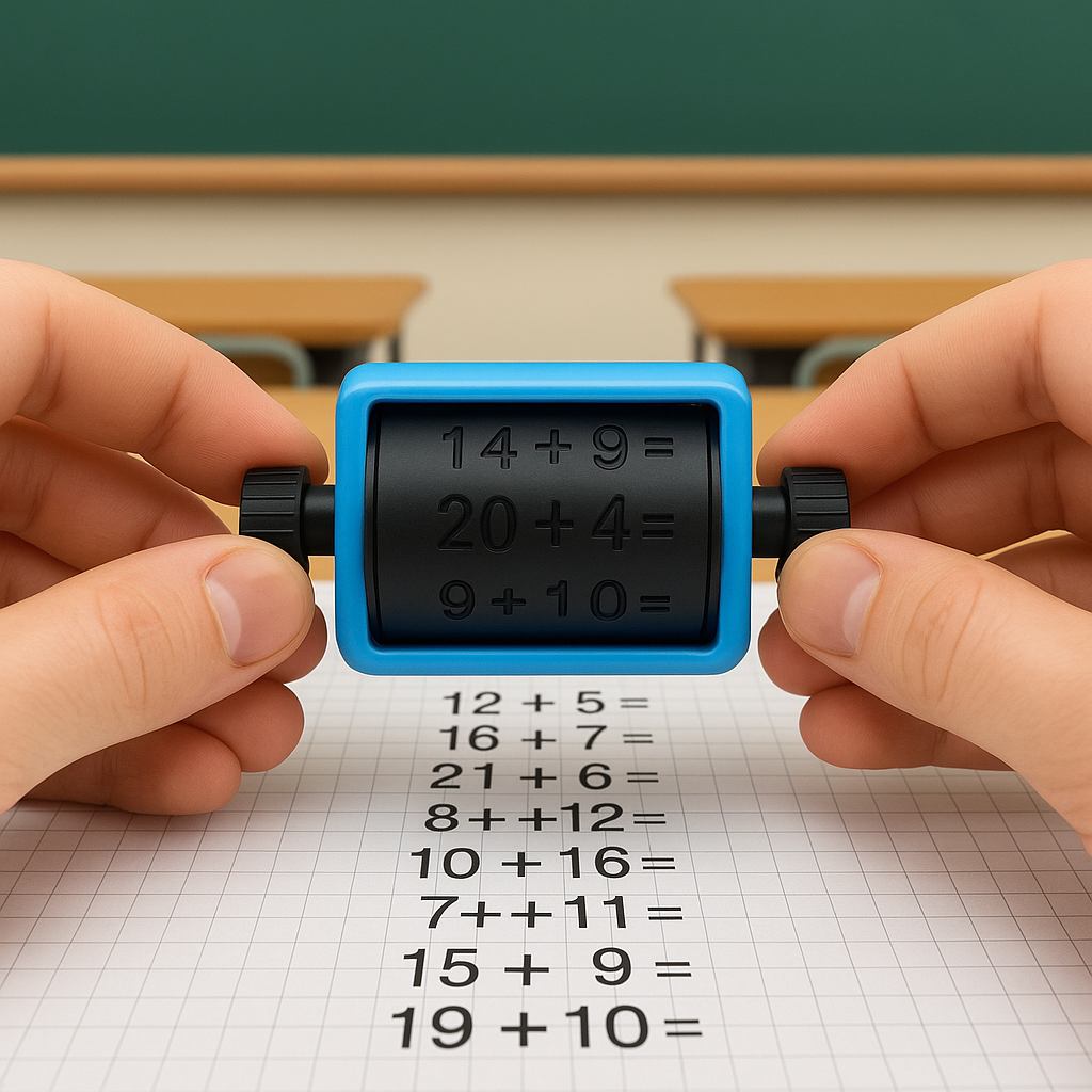Math Game Dice with Operation Symbols — Educational Game for Children | Sansoti